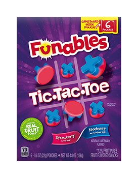 Tic-Tac-Toe Fruity Snack - Funables